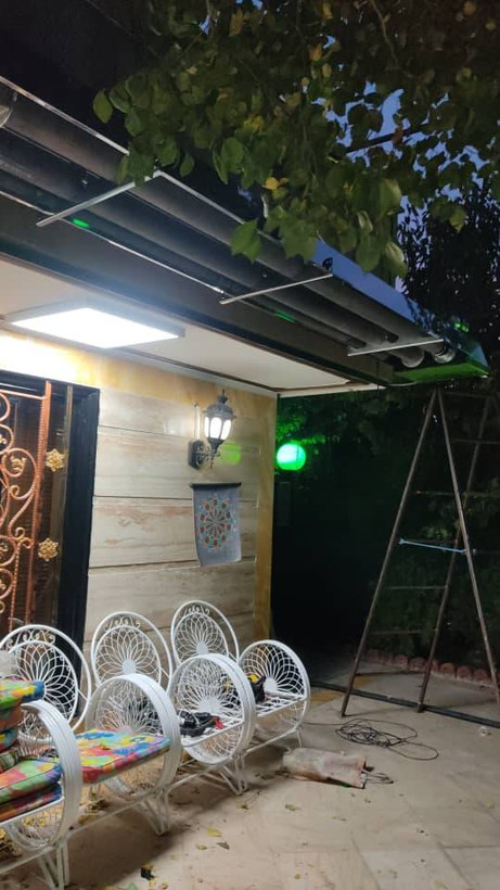 هیتر تابشی گازی مدل UT30 طرح 4 متری دو لوله ظرفیت 25400 کیلوکالری